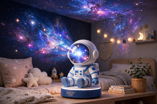 Lampara Astronauta Proyector GALAXIA
