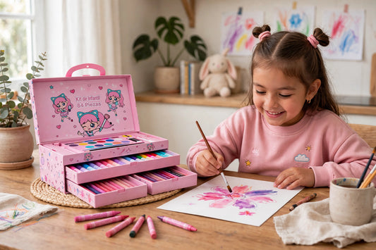 Kit de Arte Infantil 84 Piezas