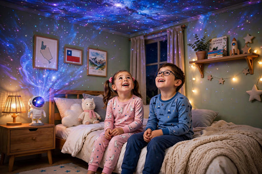 Lampara Astronauta Proyector GALAXIA